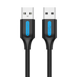Kabel USB 2.0 Vention COJBI 2A 3m Czarny PVC