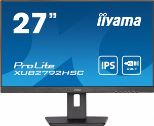 IIYAMA MONITOR 27 CALI XUB2792HSC-B5 IPS,FHD,USB-C,HDMI,DP,USB3.0,HAS(150MM)