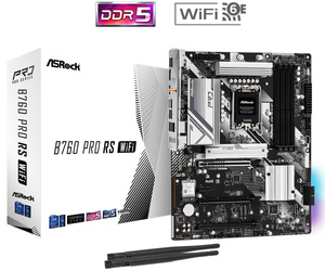 ASROCK PŁYTA GŁÓWNA B760 PRO RS WIFI S1700 4DDR5 DP/HDMI M.2 ATX