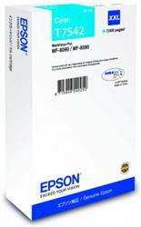 TUSZ ORYGINALNY EPSON T7542 C13T754240 CYAN 7000 STRON