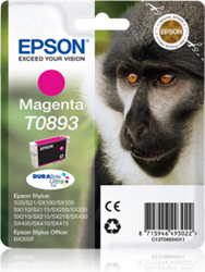 TUSZ ORYGINALNY EPSON T0893 C13T08934011 MAGENTA 3,5 ML