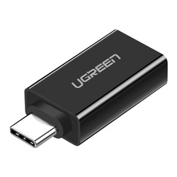 ADAPTER UGREEN US173 USB-A 3.0 DO USB-C 3.1 (CZARNY)