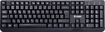YENKEE KLAWIATURA UNIWERSALNA YKB 1002 CS USB ODPORNA NA ZALANIE