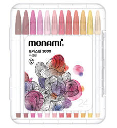 CIENKOPIS MONAMI PEN 3000 160-2431 MIX KOLORÓW 0.4MM 24SZT