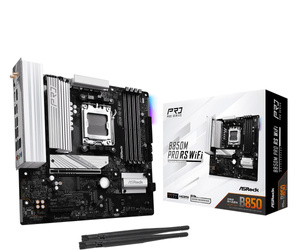 ASROCK PŁYTA GŁÓWNA B850M PRO RS WIFI AM5 4DDR5 MATX