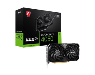MSI KARTA GRAFICZNA GEFORCE RTX 4060 VENTUS 2X BLACK OC 8GB GDDR6 128BIT