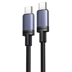 Kabel USB-C do USB-C Ugreen L532, Power Delivery (PD) 240W, 480Mbps, 0.5m (szary)