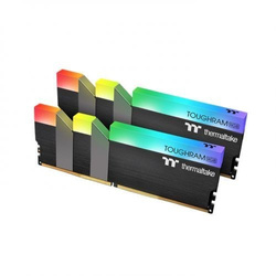 THERMALTAKE PAMIĘĆ DO PC - DDR4 16GB (2X8GB) TOUGHRAM RGB 4400MHZ CL19 XMP2 CZARNA