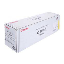 TONER ORYGINALNY CANON CEXV17Y 0259B002 YELLOW 30000 STRON