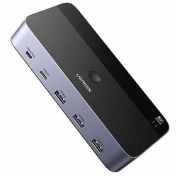 Przełącznik KVM UGREEN AK700 2x2 DisplayPort