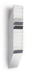 ZESTAW POJEMNIKÓW NA DOKUMENTY PIONOWY A4 DURABLE FLEXIBOXX 1709763010 BIAŁY 12SZT