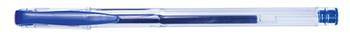 DŁUGOPIS ŻELOWY OFFICE PRODUCTS CLASSIC NIEBIESKI 0.5MM PRZEZROCZYSTA