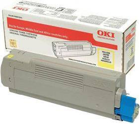 TONER ORYGINALNY OKI C332/MC363-TY 46508713 YELLOW 1500 STRON