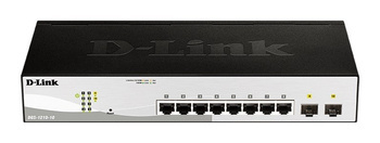 D-LINK PRZEŁĄCZNIK DGS-1210-10 SWITCH SMART 8XGE 2XSFP