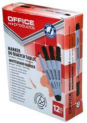 MARKER SUCHOŚCIERALNY OFFICE PRODUCTS CZARNY OKRĄGŁA 1-3MM