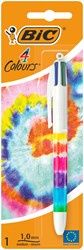 DŁUGOPIS BIC 4 COLOURS DECORS 503806 CZTEROKOLOROWY 1.0MM BLISTER