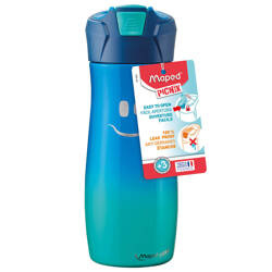 BUTELKA ZE STALI NIERDZEWNEJ MAPED PICNIK CONCEPT KIDS 580ML NIEBIESKA