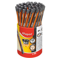OŁÓWEK MAPED BLACKPEPS JUMBO HB W KUBKU 46SZT
