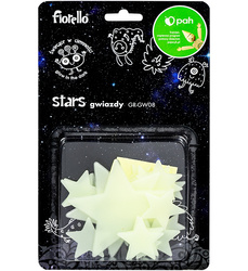 OZDOBY FLUORESCENCYJNE FIORELLO GR-GW08 GWIAZDKI 170-2804 24 SZT
