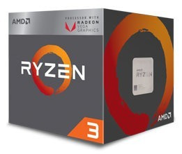 AMD PROCESOR RYZEN 3 3200G 3,6GHZ AM4 YD3200C5FHBOX