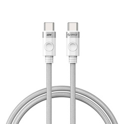KABEL DO ŁADOWANIA ORICO 60W USB-C DO USB-C (BIAŁY)