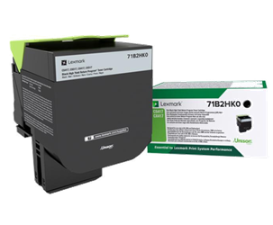 TONER ORYGINALNY LEXMARK 71B2HK0 CZARNY 6000 STRON
