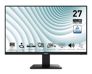 MSI MONITOR 27 CALI PRO MP273A LED/FHD/FLAT/100HZ/CZARNY