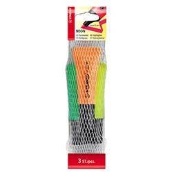 Zakreślacz STABILO NEON 72/3-2 mix*3 neon 2-5mm 3szt