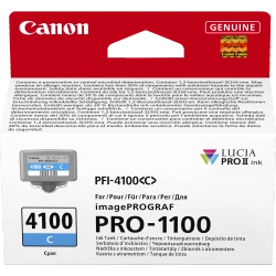 CANON ORYGINALNY INK / TUSZ PFI-4100 C, 6778C001, CYAN, 80ML