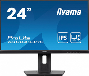 IIYAMA MONITOR 23.8 CALA PROLITE XUB2493HS-B6 IPS.HDMI.DP.2X2W.HAS