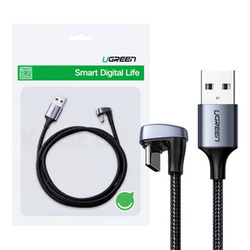 KABEL USB 2.0 A DO C UGREEN US311, 1M (CZARNY)