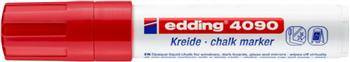 MARKER KREDOWY EDDING 4090 CZERWONY 4-15 MM