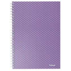 KOŁONOTATNIK A5 ESSELTE COLOUR'BREEZE 628469 LAWENDOWY W KRATKĘ 80KART