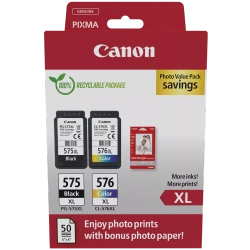 CANON ORYGINALNY INK / TUSZ PG-575XL /CL-576XL PVP, 5437C006, CMYK