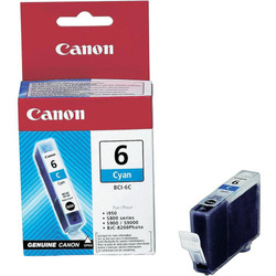 TUSZ ORYGINALNY CANON BCI6C 4706A002 CYAN 280 STRON