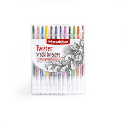 KREDKI ŚWIECOWE HEYKKA TWISTER 610201 12KOL