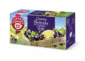 HERBATA CZARNA PORZECZKA TEEKANNE WORLD OF FRUITS 20 TOREBEK