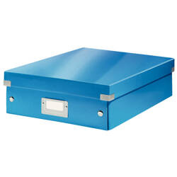 PUDEŁKO DO PRZECHOWYWANIA 281X370X100MM LEITZ CLICK & STORE WOW 60580036 NIEBIESKI