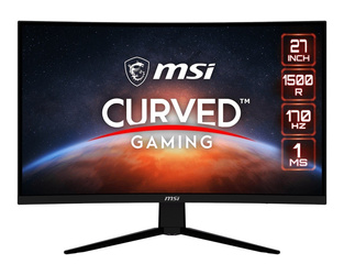 MSI MONITOR 27 CALI G273CQ LED/QHD/CURVED/170HZ/CZARNY