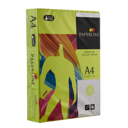 PAPIER KSERO KOLOR A4 PAPERLINE ZIELONY FLUORESCENCYJNY 75G 500 ARK