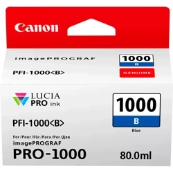 TUSZ ORYGINALNY CANON PFI1000B 0555C001 NIEBIESKI 80 ML