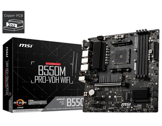 MSI PŁYTA GŁÓWNA B550M PRO-VDH AM4 4DDR4 HDMI/DP/VGA MATX