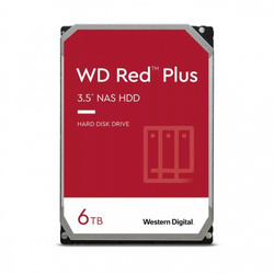 WESTERN DIGITAL DYSK 3,5 CALA WD RED PLUS 6TB CMR 256MB/5400RPM