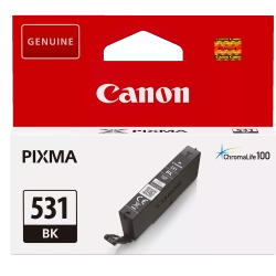 CANON ORYGINALNY INK / TUSZ CLI-531 BK, 6118C001, BLACK, 656S