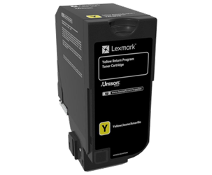 TONER ORYGINALNY LEXMARK 74C20Y0 YELLOW 3000 STRON