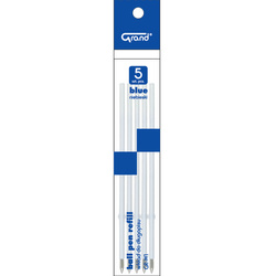 WKŁAD DO DŁUGOPISU GRAND GR-W1 160-2543 NIEBIESKI 5SZT