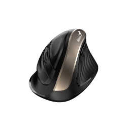 Genius Ergo 8250S Mysz bezprzewodowa, czarno-złota, 1600DPI