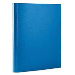 TECZKA NA RZEP A4 OFFICE PRODUCTS NIEBIESKA TEKTURA POWLEKANA PP 40MM