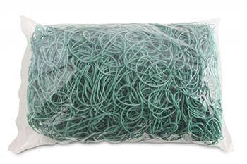 GUMKI RECEPTURKI OFFICE PRODUCTS 60MM 1,5X1,5MM 60% ZIELONE 1KG