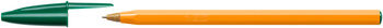 Długopis BIC ORANGE 1199110113 zielony 0.7mm pomarańczowa obudowa